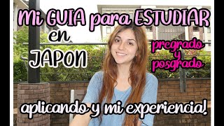 Mi experiencia en Universidad JAPONESA 5 TIPS para APLICAR  Estudiante internacional  Beca MEXT [upl. by Nyrual]