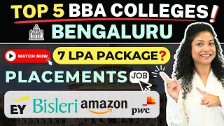 💥BBA 2024 Top BBA Colleges Bengaluru Eligibility Fees Jobs Package bba bbaadmissions viral [upl. by Cychosz]