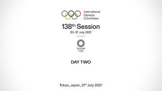 138th IOC Session  Day 2 Japanese [upl. by Noramac]