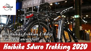 Haibike Neuheiten 2020  Sduro Trekking 2020  ALLE EBikes vorgestellt  Alles Fahrrad [upl. by Aznola]