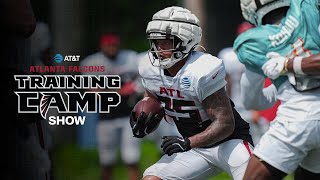 Falcons go headtohead against Dolphins to kick off preseason action  2024 ATampT Training Camp Show [upl. by Alcus264]