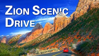 Zion Canyon Scenic Drive A Breathtaking Scenic Drive In Utah [upl. by Harrie]