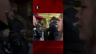 Policías del Metro desalojan a cuentista e hija [upl. by Agn513]