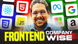 How much Frontend is Required To Get 1050 LPA   FrontEnd Company Wise Roadmap  Parikh [upl. by Ogires286]