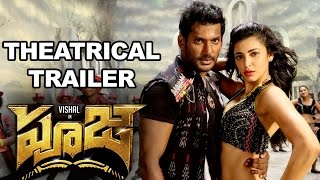 Pooja Movie Theatrical Trailer  Vishal Shruti Haasan Hari [upl. by Byrann]