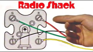 RadioShack  Telephone Installation Training  How to Install a Phone Jack amp much more [upl. by Ytisahc]