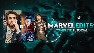 MARVEL EDITS TUTORIAL  TRENDING EDITS TUTORIAL CAPCUT ✨ EDITS TUTORIAL CAPCUT marveledits [upl. by Gimpel138]