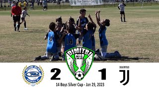 Dimitri Cup 2023  U14  Miami Rush Select Vs Juventus Doral Isla [upl. by Wallie627]