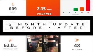 3 MONTH UPDATE  BEFORE  AFTER  ORANGETHEORY FITNESS [upl. by Roshan551]