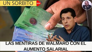 ⚠️🚨 Wálmaro hace sus cuentas y dice que aumento de 4 es para ser feliz en Navidad [upl. by Lauro]