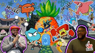 Spongebob vs Gumball Rap Battle CMRB 5  Reaction [upl. by Duster787]