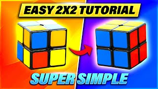 How to Solve a 2x2x2 Rubiks Cube Easiest Tutorial in High Quality [upl. by Maridel]