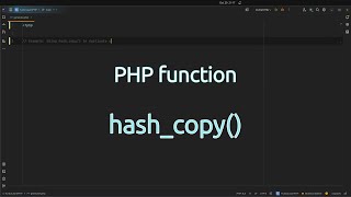 Why use hashcopy for duplicating hashes Master Hashing with hashcopy in php [upl. by Kiraa143]