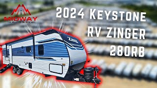 2024 Keystone RV ZINGER 280RB  Midway Auto amp RV [upl. by Ailliw]