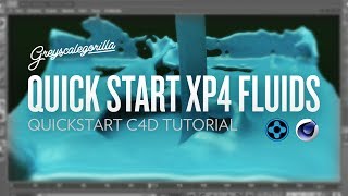 Get Started With XParticles Fluid  Quick C4D Tutorial from Greyscalegorilla [upl. by Notneiuq]