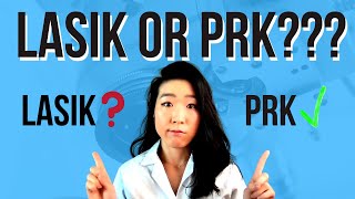 LASIK vs PRK  Eye MD compares LASIK and PRK refractive eye surgery [upl. by Hanauq]