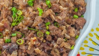 Sisig  How to Cook Filipino Pork Sisig  Panlasang Pinoy [upl. by Mahala]