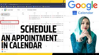 Creating a Bookingappointment Schedule in Google Calendar So Anyone Can Book [upl. by Yesnikcm351]