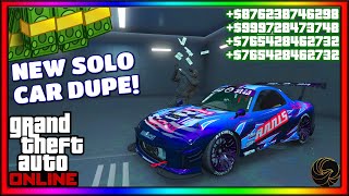 SOLO  NEW SUPER EASY GTA 5 ONLINE CAR DUPLICATION GLITCH  AFTER PATCH 167  PS5XBOXPC [upl. by Dranyam]