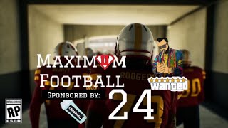 Maximum Football 24 Beta thoughts Good and Bad [upl. by Neros]