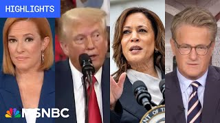 Countdown to the 2024 election Day 91  MSNBC Highlights [upl. by Oloapnaig756]