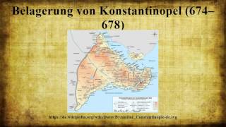 Belagerung von Konstantinopel 674–678 [upl. by Stine]