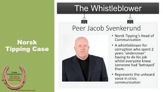 152 Whistleblowing Case Study NorskTipping [upl. by Remde]