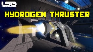 Space Engineers  Hydrogen Rocket Thruster Update [upl. by Aiciles]