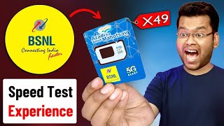 BSNL Sim Price PORT Speed Test Youtube Play Test amp Call Quality Test  BSNL Network Problem [upl. by Naujud]