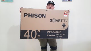 Phison Android Smart TV HD Harga Murah amp Mampu Milik [upl. by Penney701]