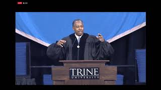 Trine University 2018 Graduation Commencement w Ben Carson commencement speech [upl. by Wey]