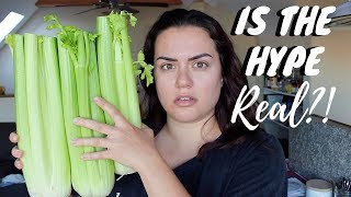 I Drank Celery Juice For 7 DAYS and This is What Happened  NO JUICER REQUIRED [upl. by Clark321]