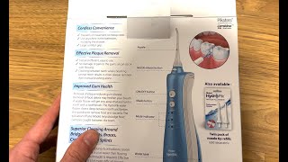 Piksters Hydropik Cordless Water Flosser Review How Does it Work [upl. by Tarfe12]