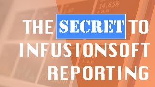 The Secret to Infusionsoft Reporting  Monkeypod Marketing [upl. by Heinrick741]