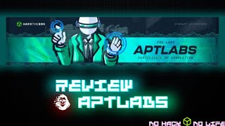 APTLABS  PROLAB  REVIEW HACKTHEBOX [upl. by Attoynek]