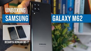 Unboxing Samsung Galaxy M62 Apa Bedanya dengan Galaxy M51 [upl. by Llireva]