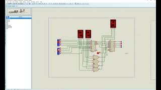 Simulation additionneur complet et un ALU 4 bits sous Proteuse ISIS [upl. by Michelina]