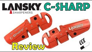 Lansky CSharp Review  A Portable Handheld Sharpener [upl. by Yenial518]