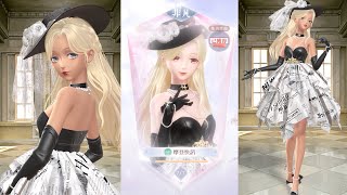 Shining Nikki Set Breakdown  Modern Newsflash  摩登快訊 Includes Individual Item Displays [upl. by Amias109]