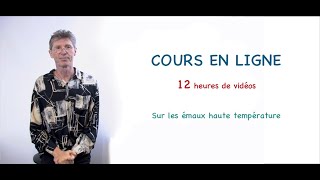 Comment fabriquer un émail de céramique  Cours en ligne de lécole Créamik [upl. by Esiocnarf935]