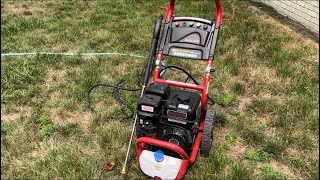 Reviewing the Harbor Freight 3200 PSI Predator Power Washer [upl. by Trellas418]