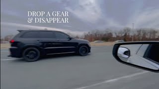 💨 What a 1000HP Trackhawk sounds like passing YOU [upl. by Nosmirc]