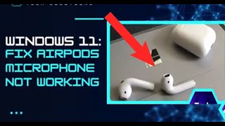 How To Connect Your AirPods on a Windows 11 Dell Laptop Or Desktop Computer [upl. by Garihc730]