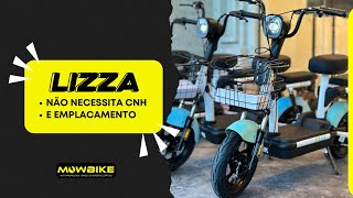 Bike Eletrica Barata que Não precisa CNH  Lizza MOWBIKE  Enviamos para todo Brasil 🇧🇷 [upl. by Drofdeb]