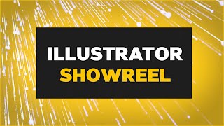 ILLUSTRATOR SHOWREEL  GRAPHIC DESIGN PORTFOLIO  ARENA ANIMATION GREATOR NOIDA  ANAS KHAN [upl. by Leksehc]