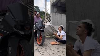 Ktm hayabusa lover best uman sayyed attitude funny viral video 😎😎😎😎 shorts youtubeshorts [upl. by Akyeluz]