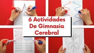 6 ACTIVIDADES DE GIMNASIA CEREBRAL PARA LOS NIÑOS🧠  REGALO🎁♥️ [upl. by Gabrielle]