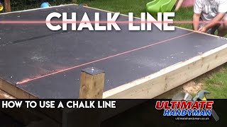 How to use a chalk line [upl. by Yekcim208]