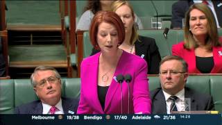 Tony Abbotts Godwin Grech moment  Parliament of Australian 29 Nov 2012 [upl. by Aliel]