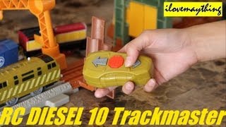 RC DIESEL 10 Features  Thomas Trackmaster Motorized Engine Toy Train [upl. by Kast]